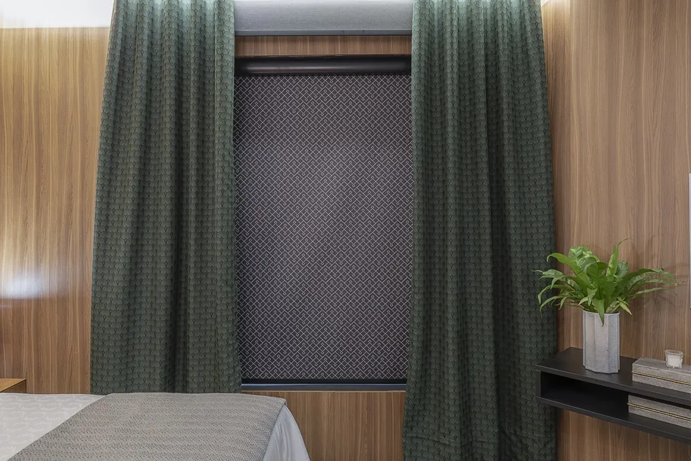 Linha Rolô Etherea oferece cortinas personalizadas para diferentes ambientes 