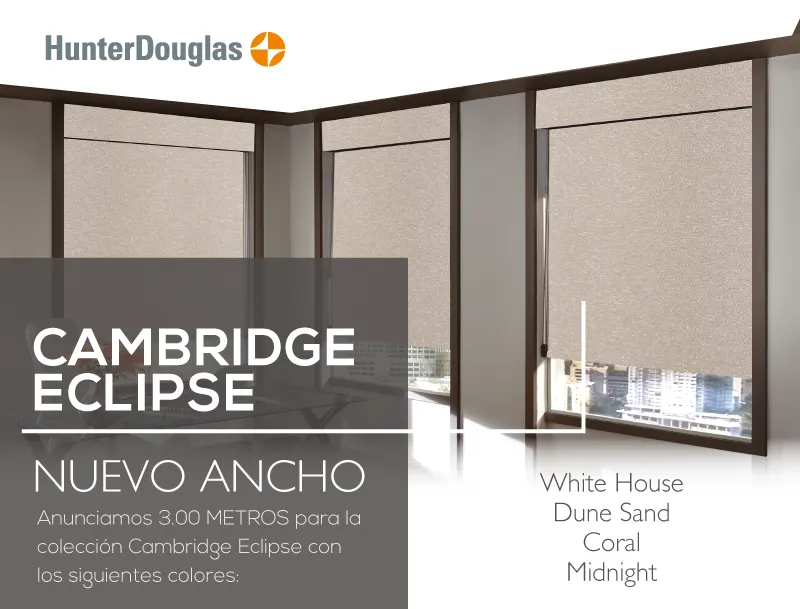 Cambridge Eclipse: Nuevas medidas