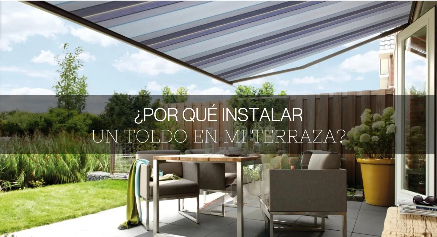 4 ventajas de instalar toldos plegables en tu patio o terraza - El blog de  Espacios JAPA